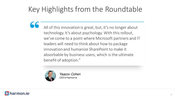 The Future of Sharepoint - Page 19